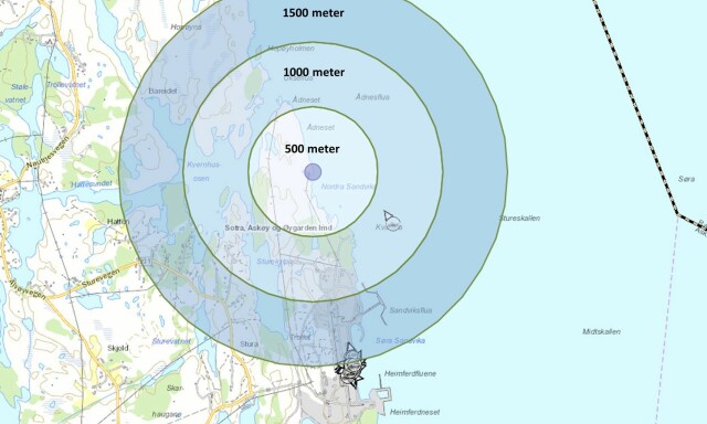 image: Equinor stenger ned Stureterminalen etter fregatt-kollisjon